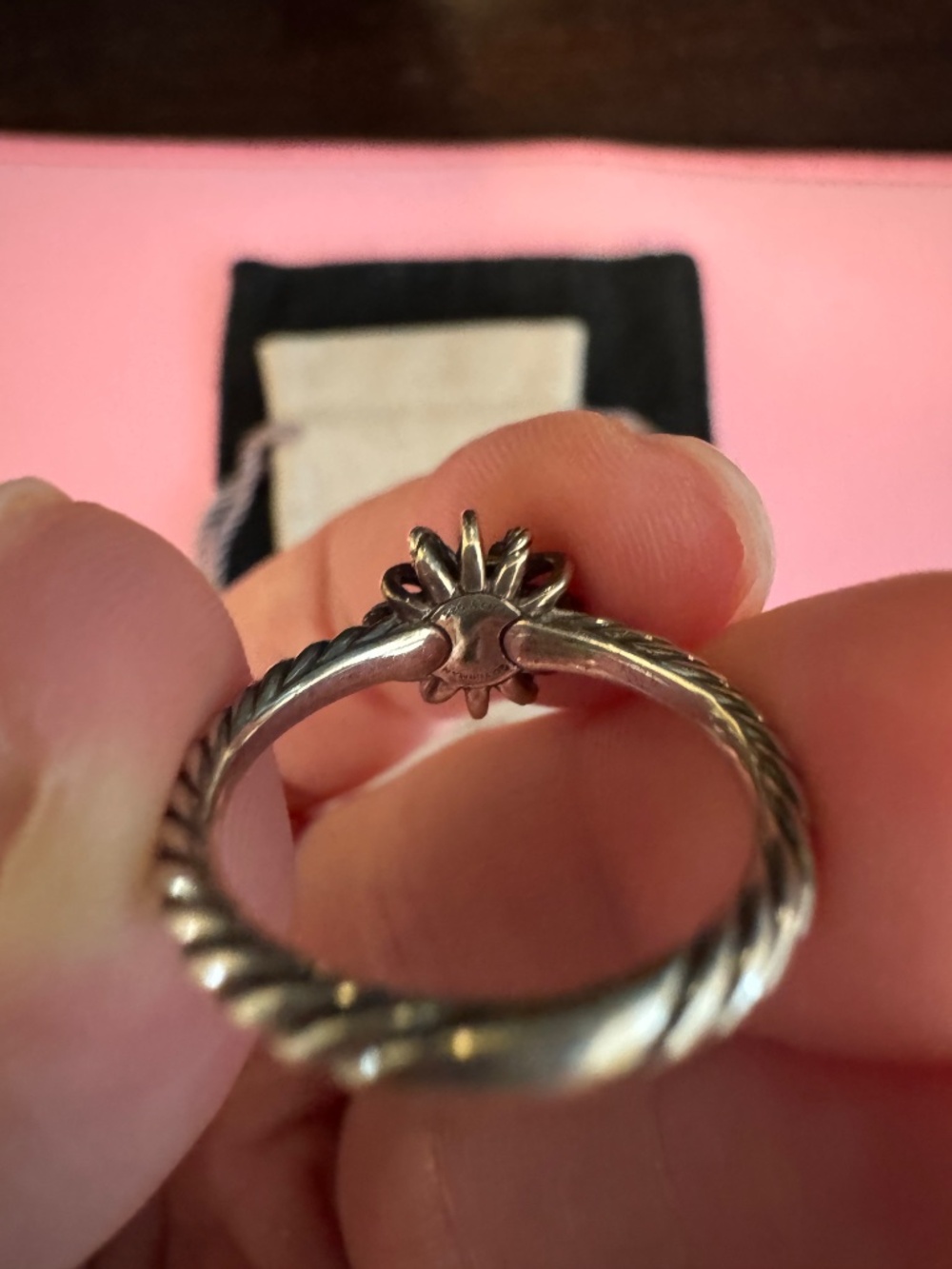 David Yurman Starburst ring - Picture 3 of 5